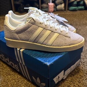 adidas Women's Athletic Shoes in Light Purple and White